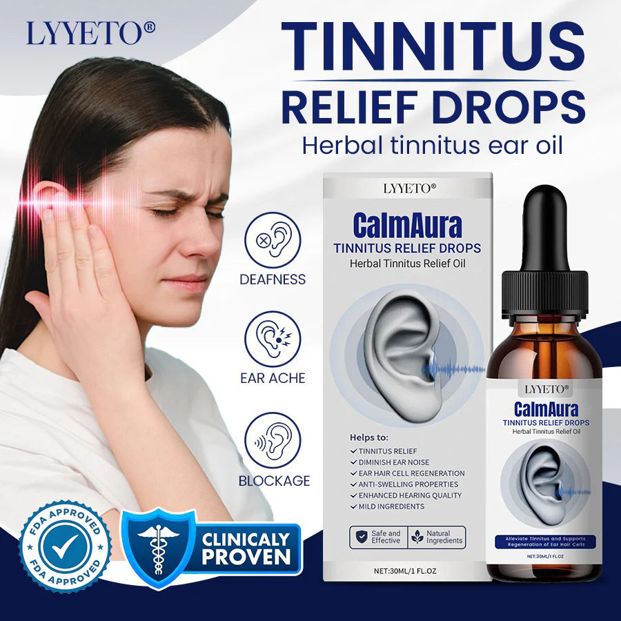 Lyyeto® CalmAura Tinnitus Relief Drops