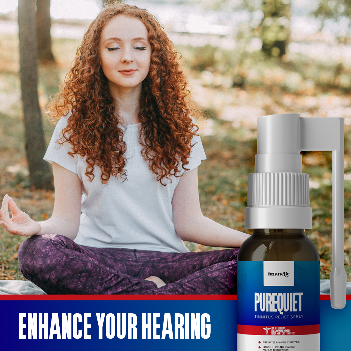 Brianelle™ PureQuiet Tinnitus Relief Spray