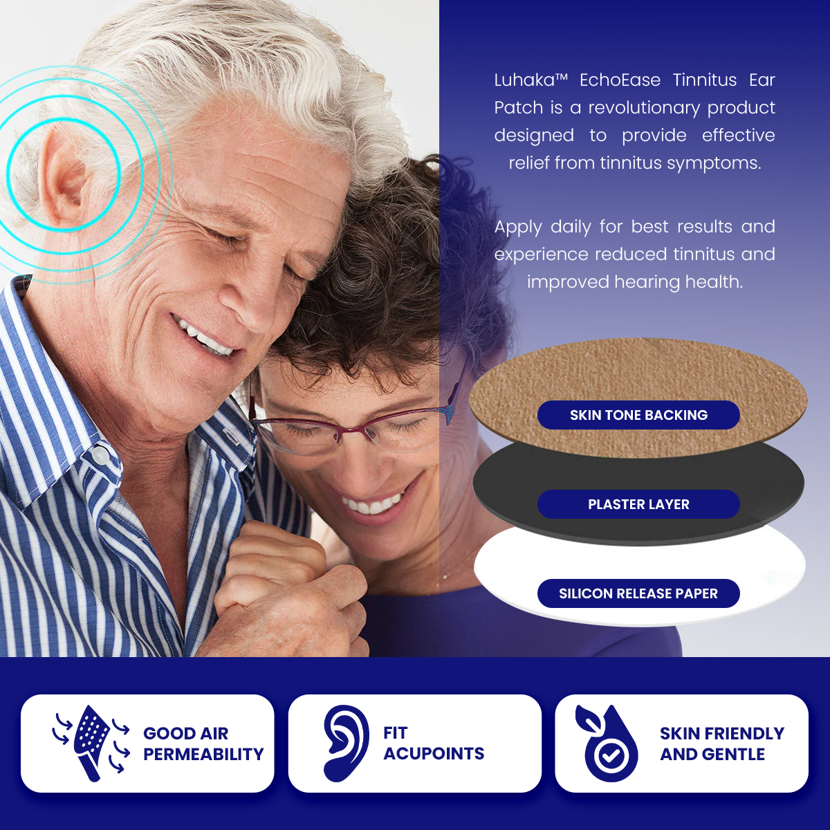 Luhaka™ EchoEase Tinnitus Ear Patch 💦