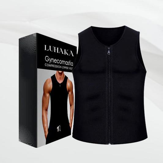 Luhaka - Gynecomastia Compression Zipper Vest