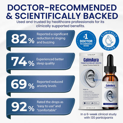 Lyyeto® CalmAura Tinnitus Relief Drops