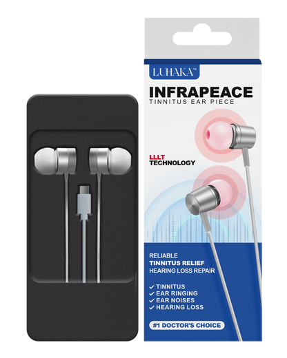 LUHAKA™ Infrapeace  - 【Red Light Therapy Ear Plugs】