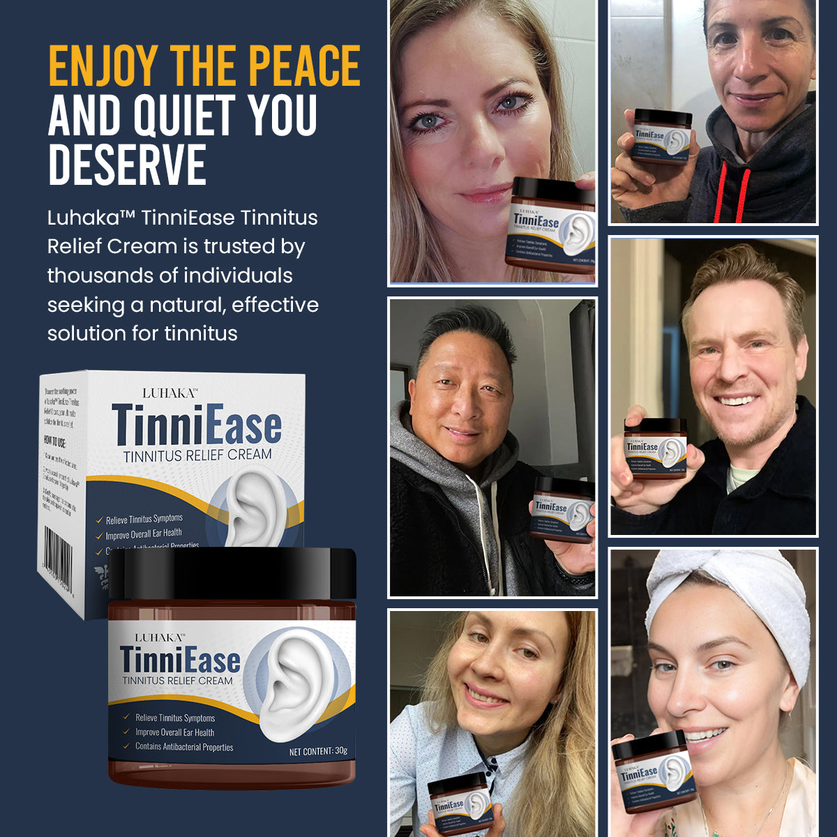 Luhaka™ TinniEase Tinnitus Relief Cream 💥