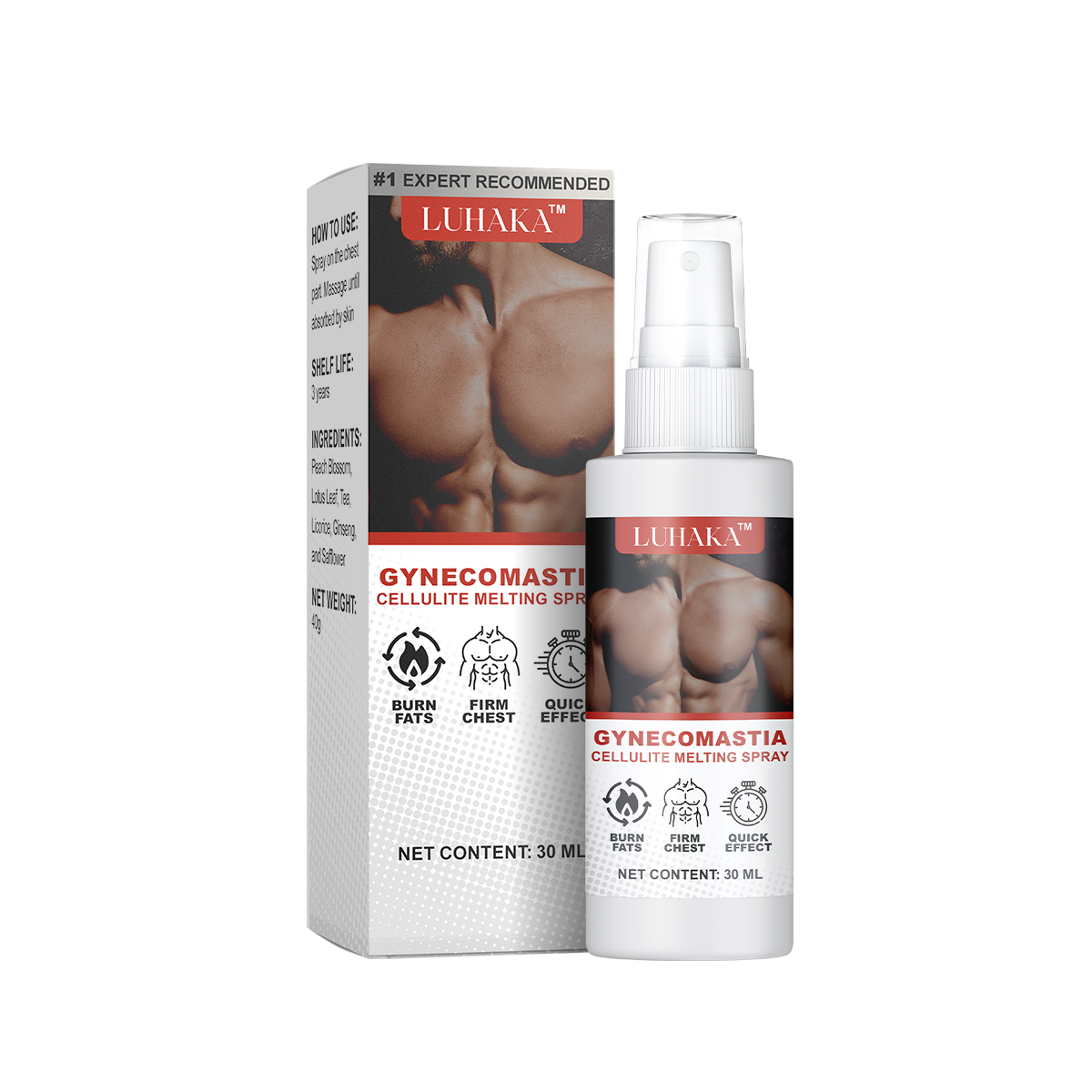 Luhaka™ - Gynecomastia Cellulite Melting Spray