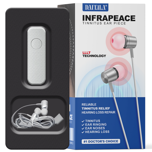 DAFEILA® Infrapeace Red Light Therapy Ear Plugs_Ultra06