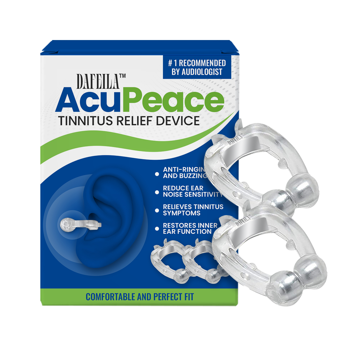 Dafeila™ AcuPeace Tinnitus Relief Device