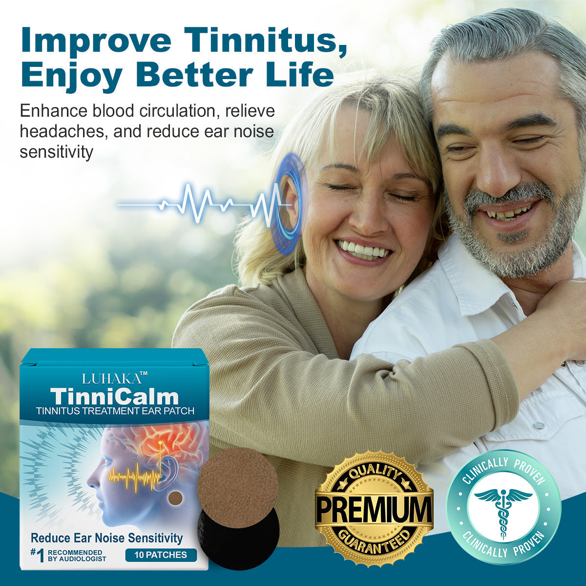 Luhaka™ TinniCalm Tinnitus Treatment Ear Patch 🔥