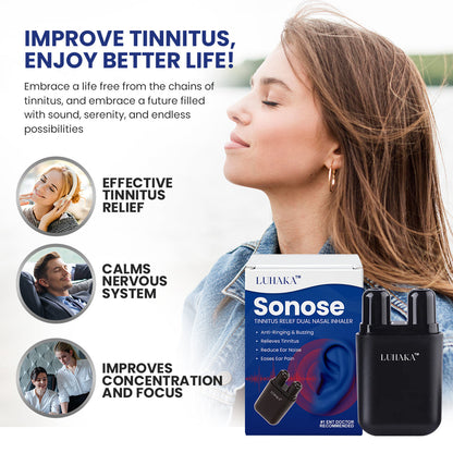 Luhaka™ Sonose Tinnitus Relief Dual Nasal Inhaler 🔥