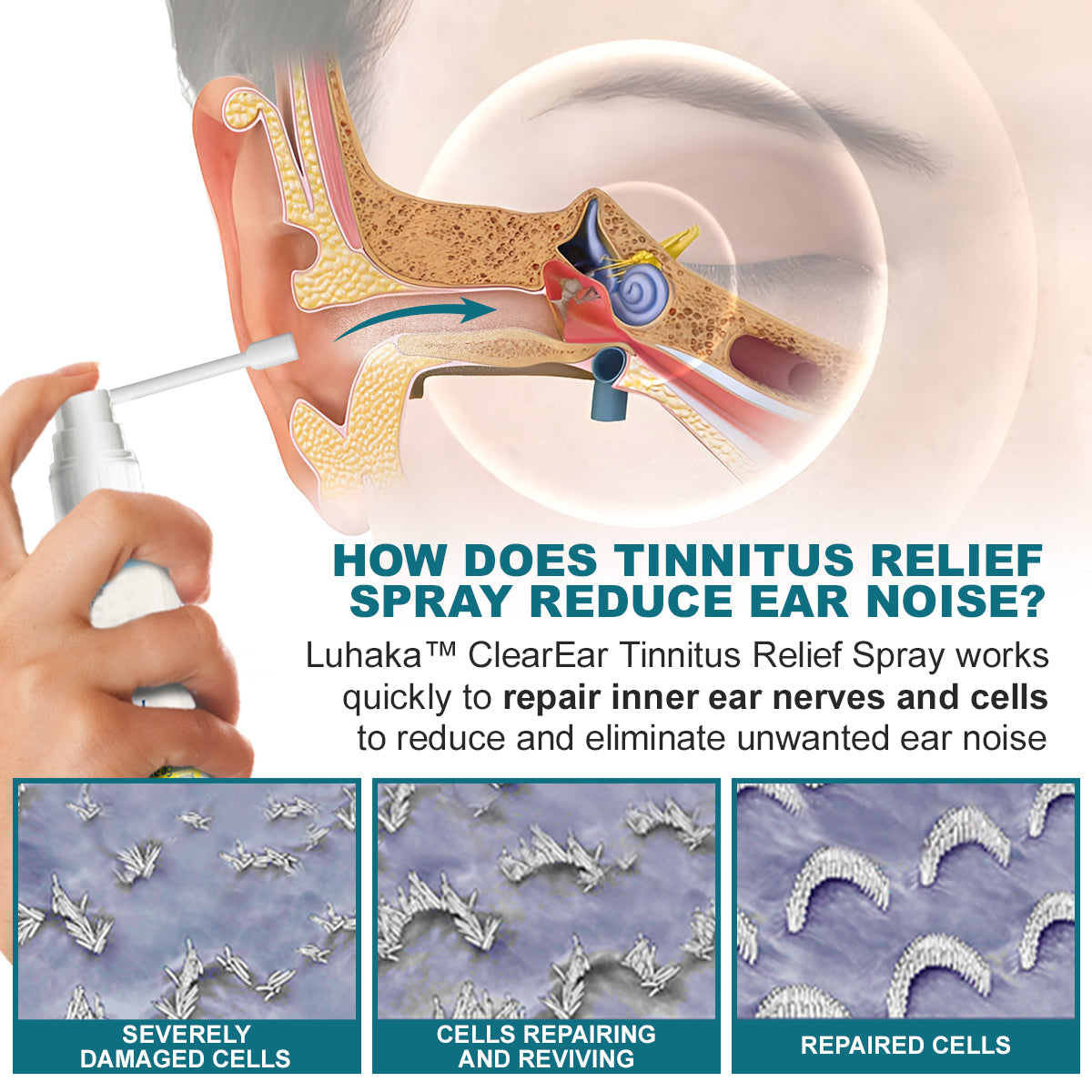 Luhaka™ - ClearEar Tinnitus Relief Spray