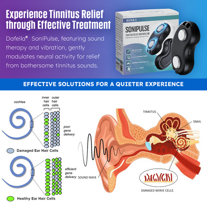 Dafeila® SoniPulse Tinnitus Relief Soothing Aid