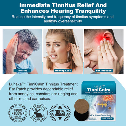 Luhaka™ TinniCalm Tinnitus Treatment Ear Patch (Big Sales)