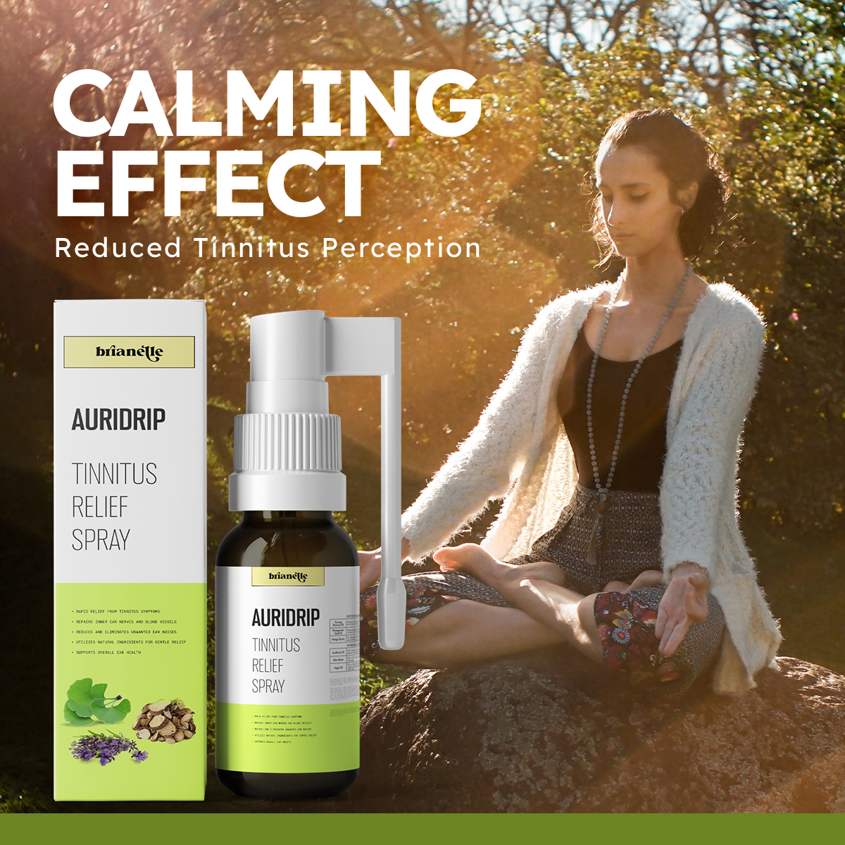 Brianelle™ Auridrip Tinnitus Relief Spray 🌟Best Deals🌟