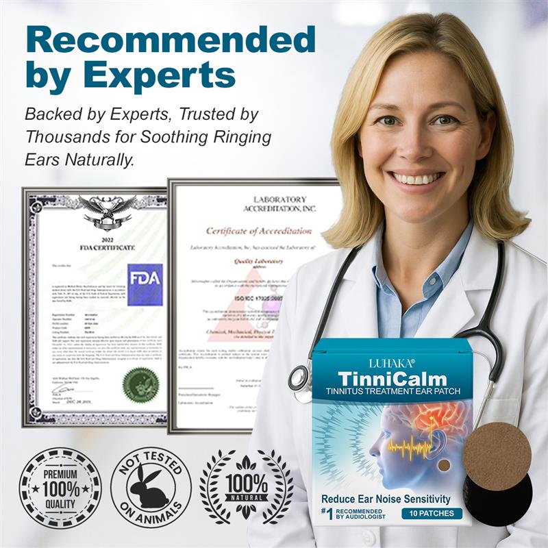 Luhaka™ TinniCalm Tinnitus Treatment Ear Patch