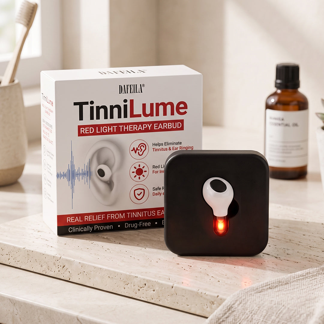 DAFEILA® TinniLume Red Light Therapy Earbuds