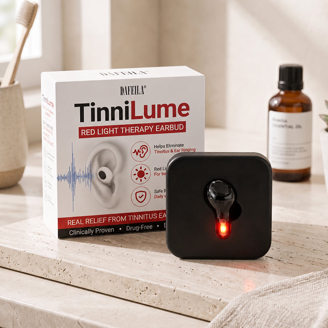 DAFEILA® TinniLume Red Light Therapy Earbuds
