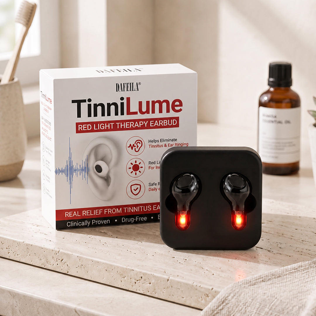 DAFEILA® TinniLume Red Light Therapy Earbuds