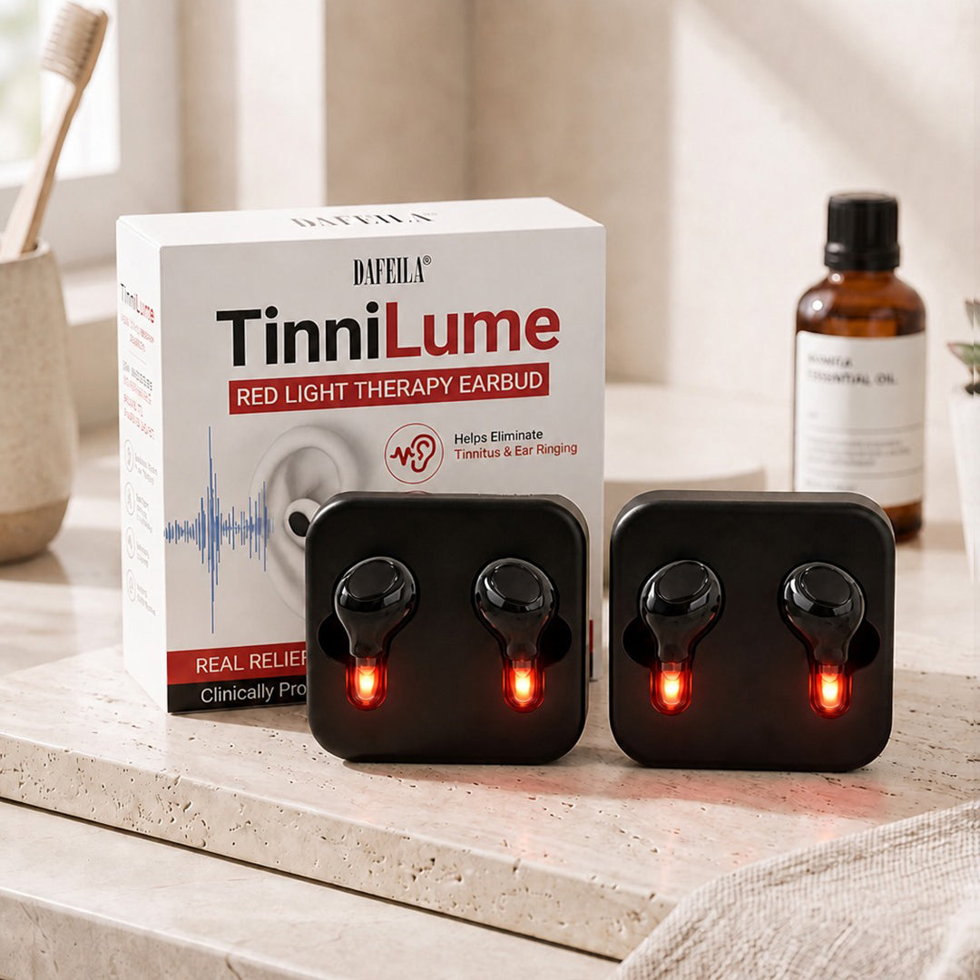 DAFEILA® TinniLume Red Light Therapy Earbuds