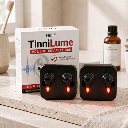 DAFEILA® TinniLume Red Light Therapy Earbuds