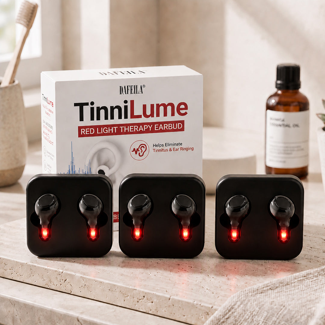 DAFEILA® TinniLume Red Light Therapy Earbuds