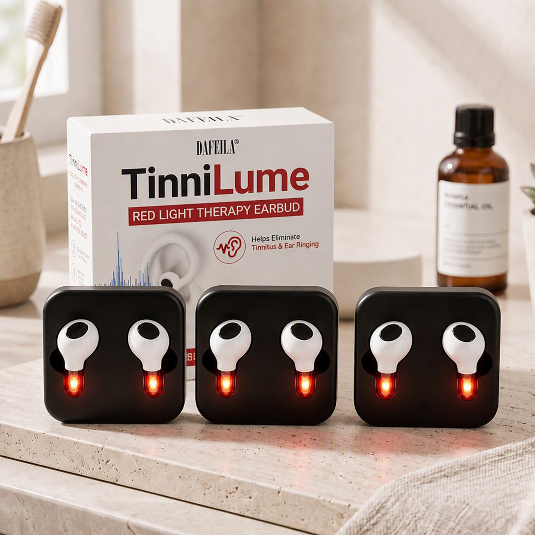 DAFEILA® TinniLume Red Light Therapy Earbuds