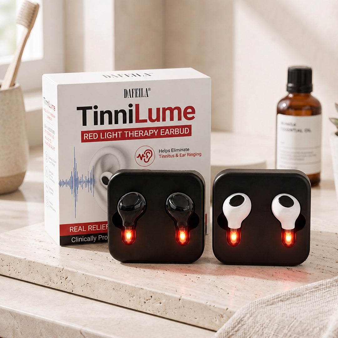 DAFEILA® TinniLume Red Light Therapy Earbuds