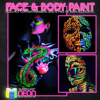 GlowGlass™ Neon Painting Set