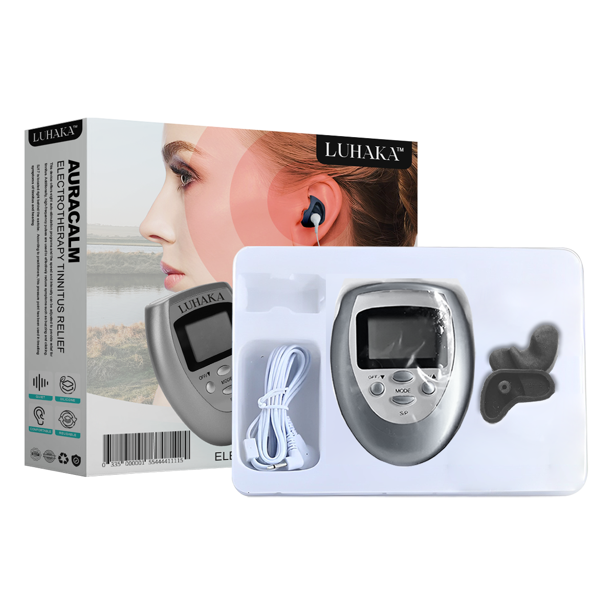 Luhaka™ Auracalm Electrotherapy Tinnitus Relief