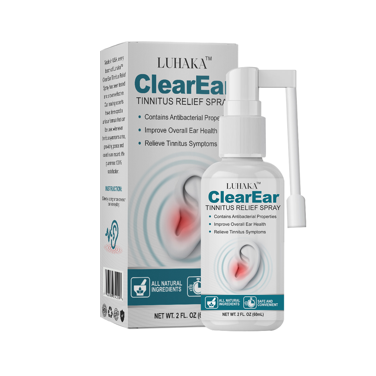 Luhaka™ ClearEar Tinnitus Relief Spray