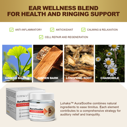 Luhaka™ AuralSoothe Tinnitus Relief Cream