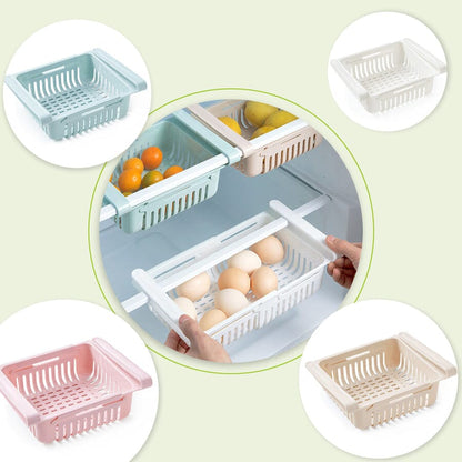 Expandable Refrigerator Storage Rack (1/2/4/6 Pcs)